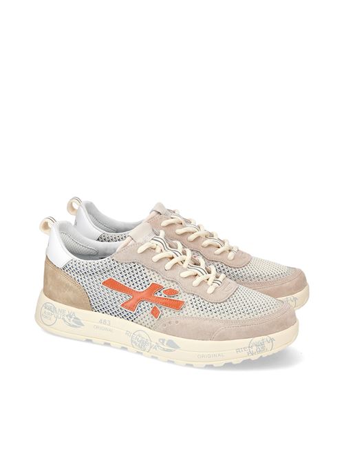 Sneakers in suede, fabric and leather inserts PREMIATA | NOUS VAR6698